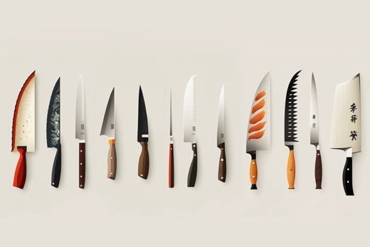 Tipos de cuchillos de cocina japoneses | Herramientas esenciales de los maestros chefs