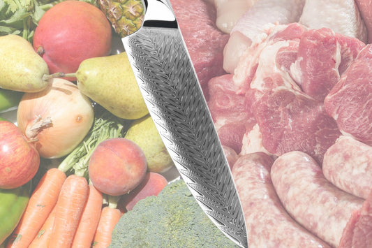¿Necesito un cuchillo de verdura y un cuchillo de carne?