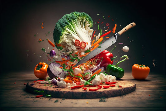 ¿Cuál es el mejor cuchillo para cortar verduras?