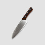 Σετ μαχαιριών κουζίνας Yuhi 6 τεμαχίων Damascus-Pattern με λαβές Pakkawood & κουτί δώρου