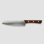 Σετ μαχαιριών κουζίνας Yuhi 6 τεμαχίων Damascus-Pattern με λαβές Pakkawood & κουτί δώρου