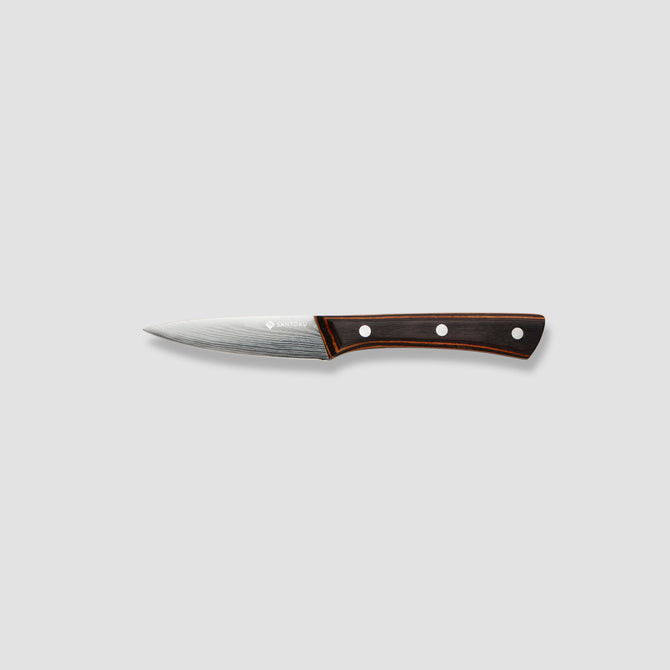 Σετ μαχαιριών κουζίνας Yuhi 6 τεμαχίων Damascus-Pattern με λαβές Pakkawood & κουτί δώρου