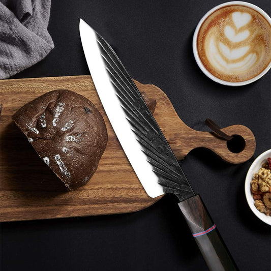 Haru (はると はると はると はると) Set de cuchillo de mango de ébano